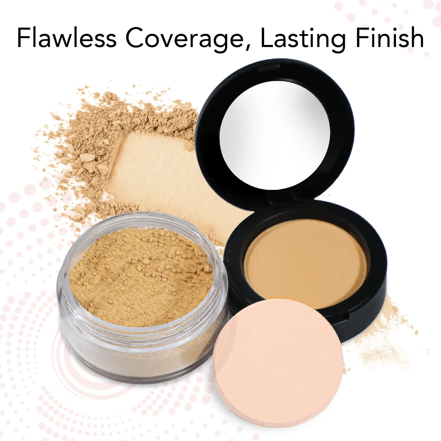 2 in 1 Powder cake & Loose Powder