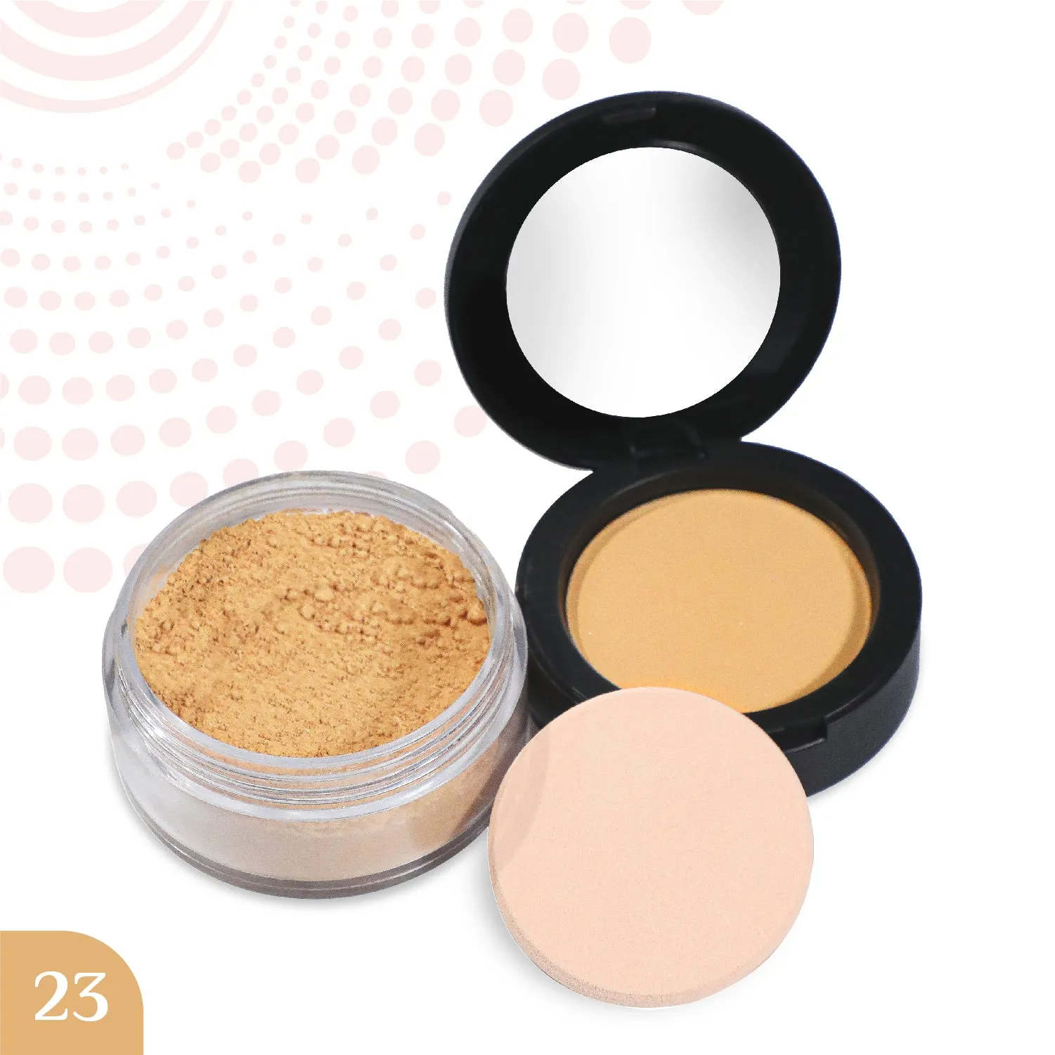 2 in 1 Powder cake & Loose Powder