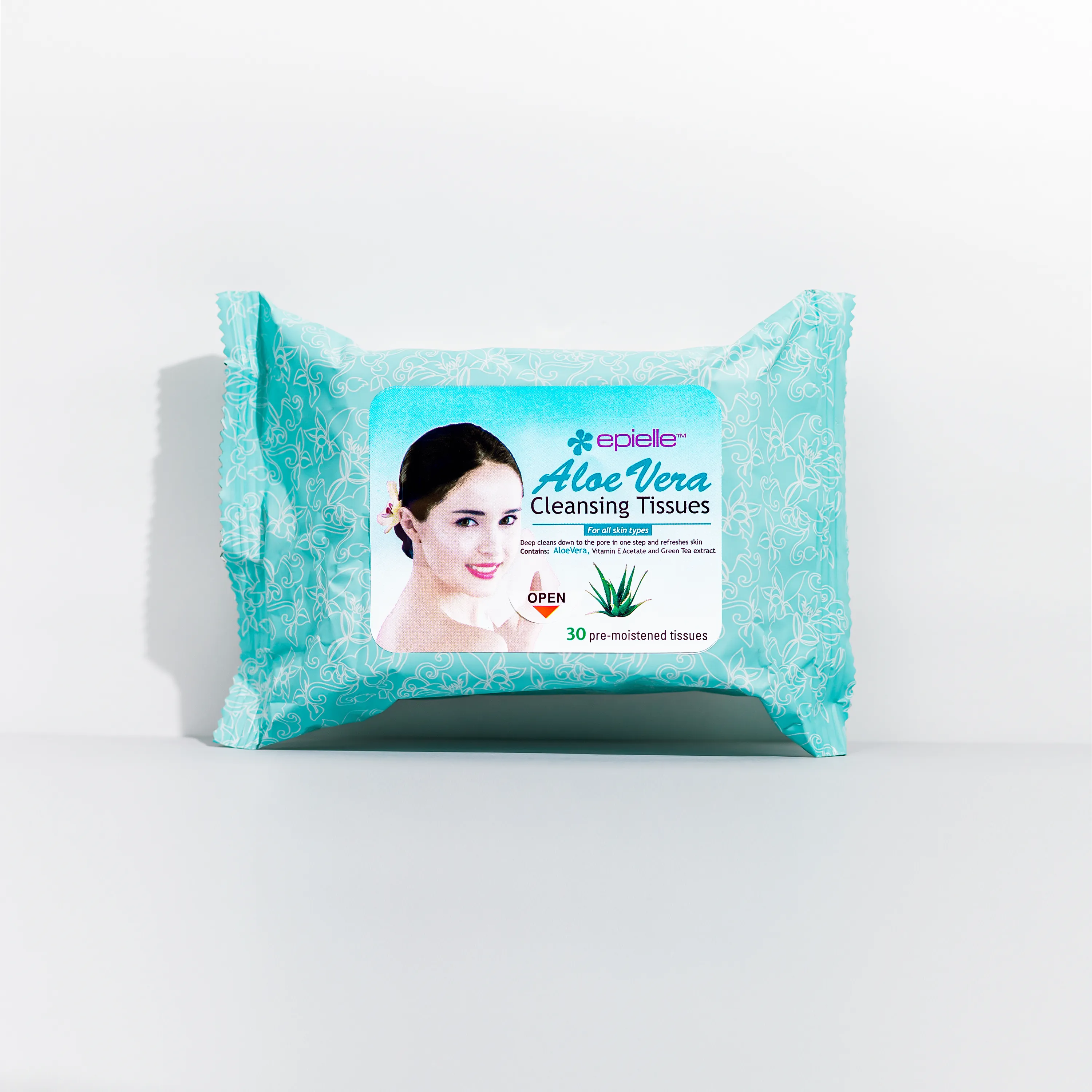 Aloe Vera Facial Cleansing Tissues | 30ct