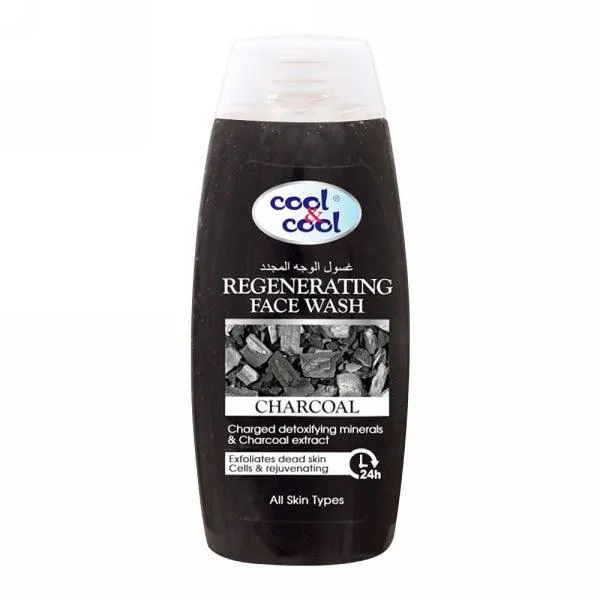 COOL & COOL FACE WASH REGENERATIMG (CHARCOAL) 150ML