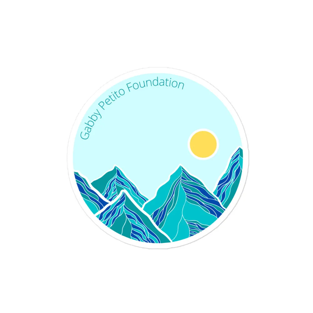 Gabby Petito Foundation Bubble-free stickers