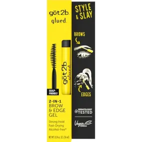 Got2b Glued 2in1 Brows & Edges Gel, 16ml (Pack of 1)