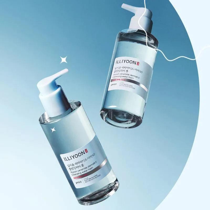[ILLIYOON] Ceramide Derma 6.0 Cleansing Water Foam 250ml