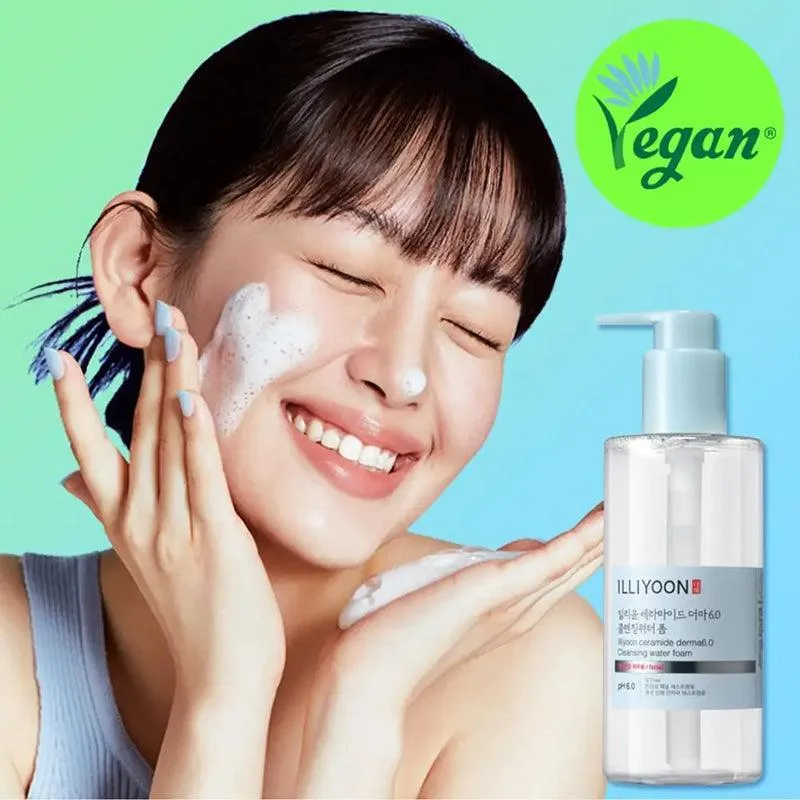 [ILLIYOON] Ceramide Derma 6.0 Cleansing Water Foam 250ml