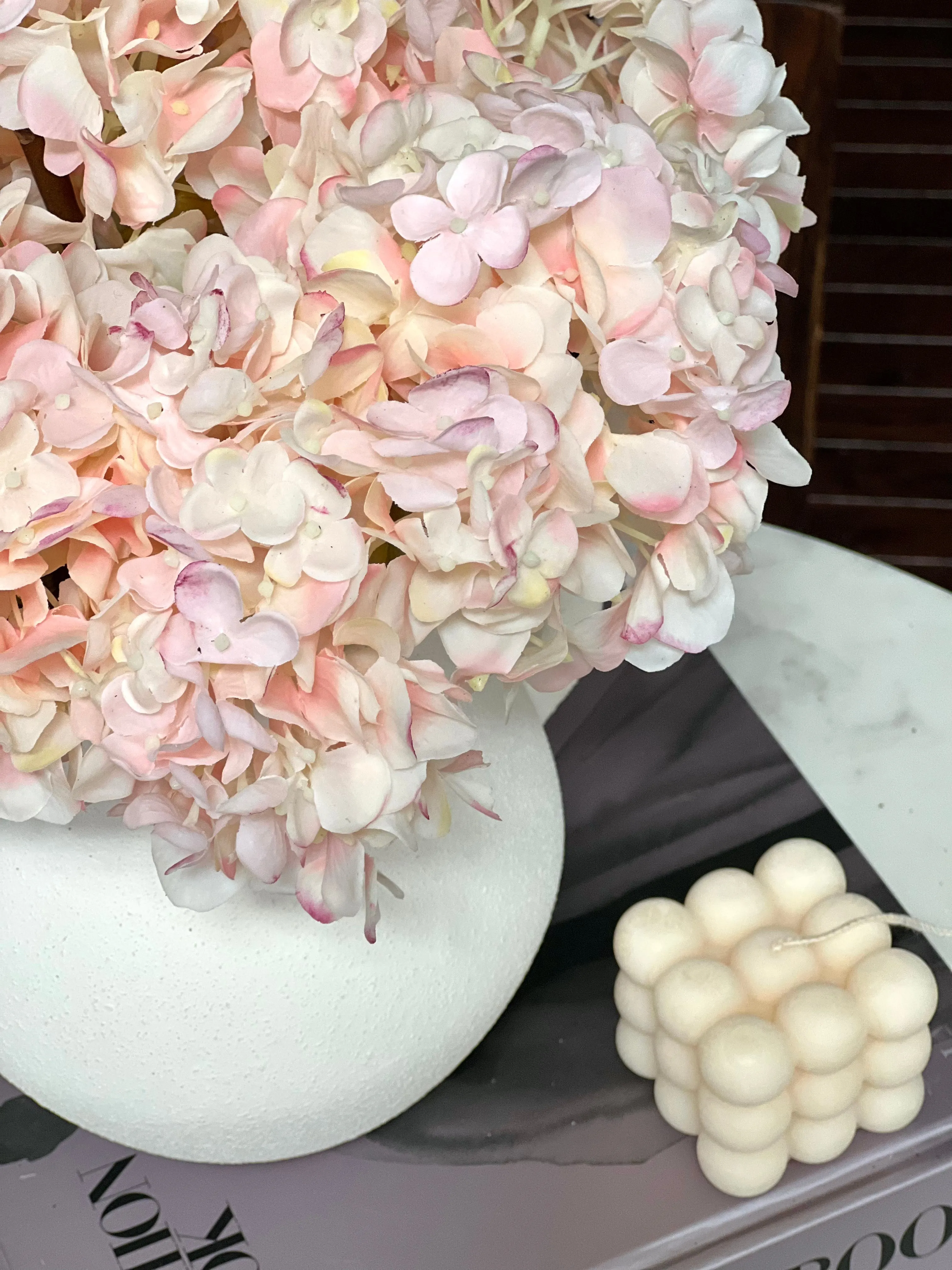 Just Cut Garden Hydrangea Stem (2 Colors)