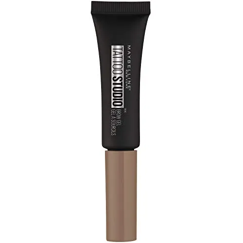 Maybelline TattooStudio Waterproof Eyebrow Gel Makeup, Soft Brown, 0.23 Fl Oz (Pack of 1)
