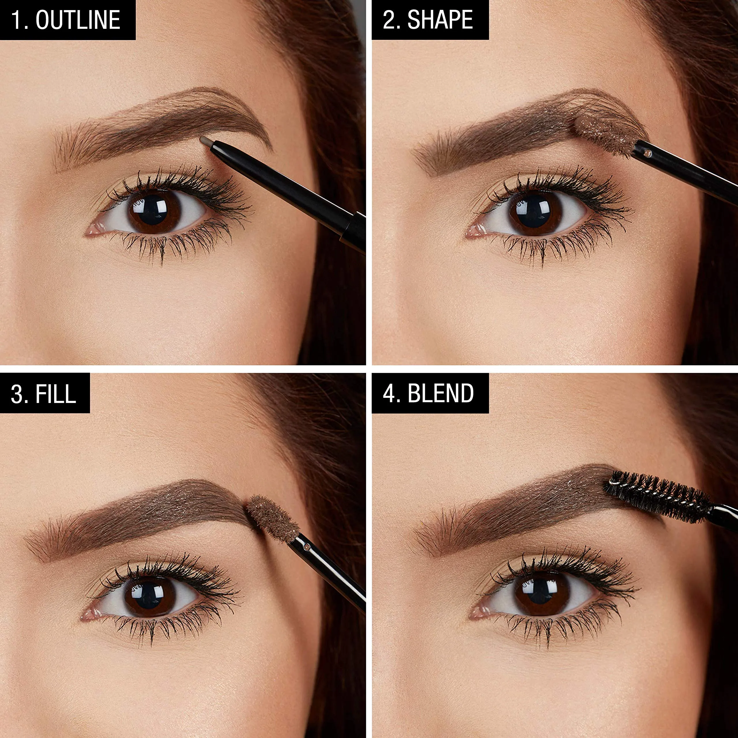 Maybelline TattooStudio Waterproof Eyebrow Gel Makeup, Soft Brown, 0.23 Fl Oz (Pack of 1)