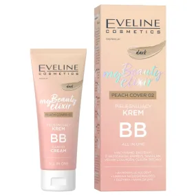 My Beauty Elixir pielęgnujący krem BB all in one 02 Peach Cover Dark 30ml