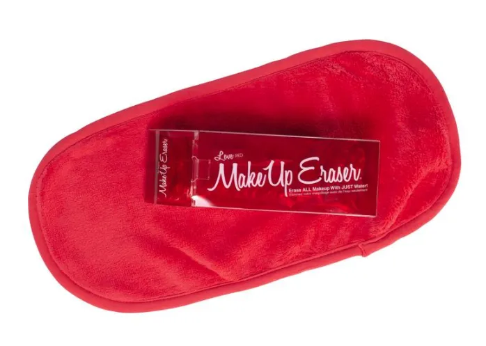 Reusable MakeUp Eraser Cloth - Love Red
