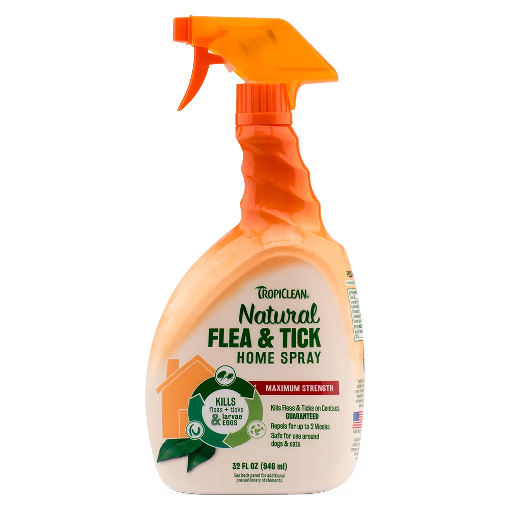 Tropiclean Natural Flea & Tick Home Spray 32oz